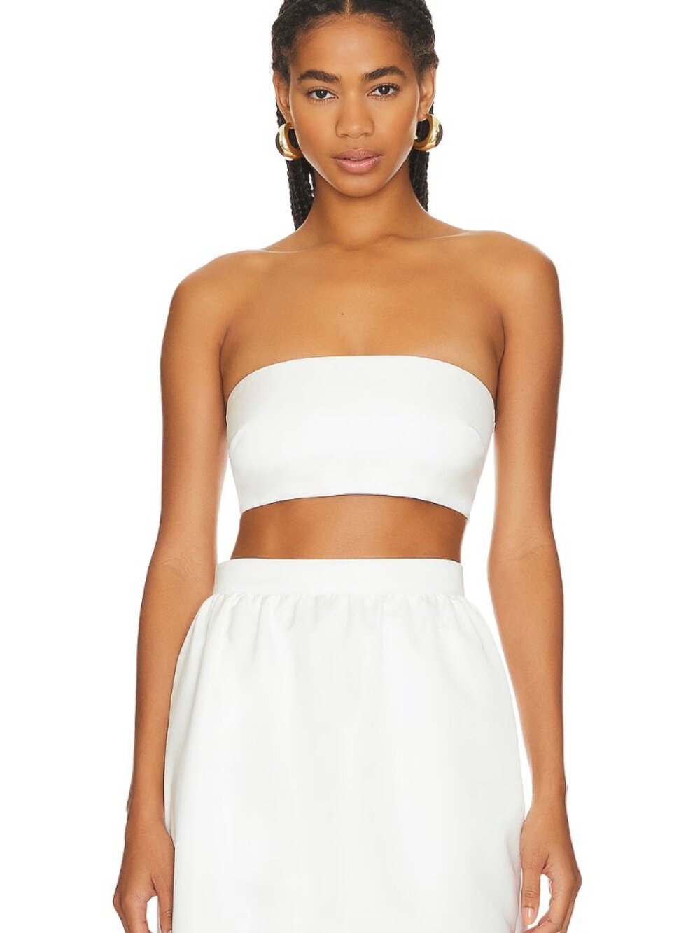 WeWoreWhat Tulip Long Skirt & Bandeau Top